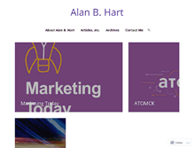 Tablet Screenshot of alan-hart.com